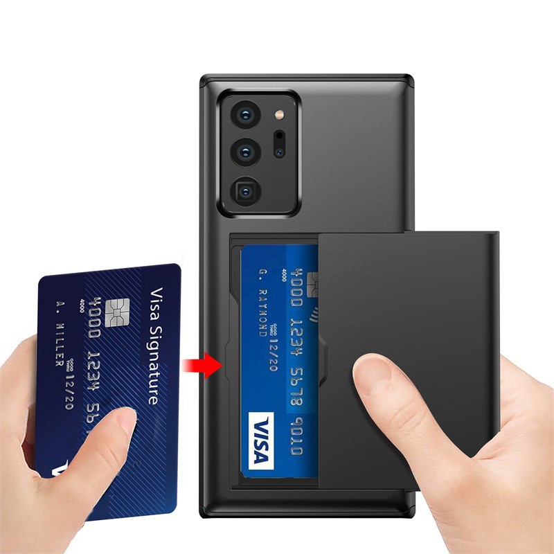 Ốp lưng samsung S21 Ultra, s21 plus, Note 20 Ultra 5G, S20 ultra, để thẻ chống va đập