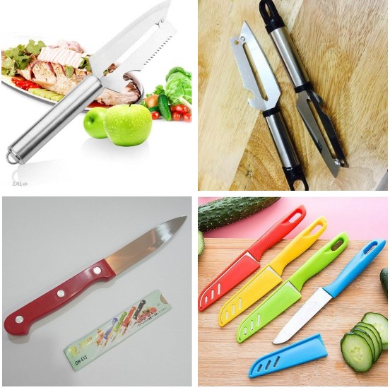 DAO GỌT TRÁI CÂY, RAY CỦ QUẢ 2 LƯỠI - CÓ NẮP ĐẬY - GẤP GỌN