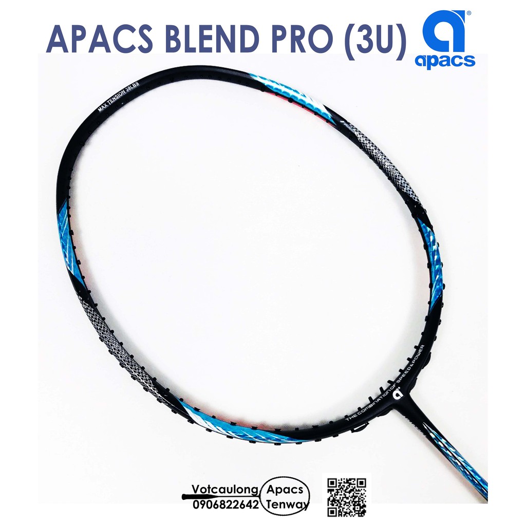 Vợt cầu lông Apacs Blend Pro – Power Plus (3U) | Công thủ linh hoạt, công nghệ đỉnh cao