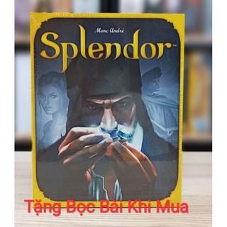 Trò chơi Boardgame Splendor Chíp Nhựa (Tặng Bọc Bài)