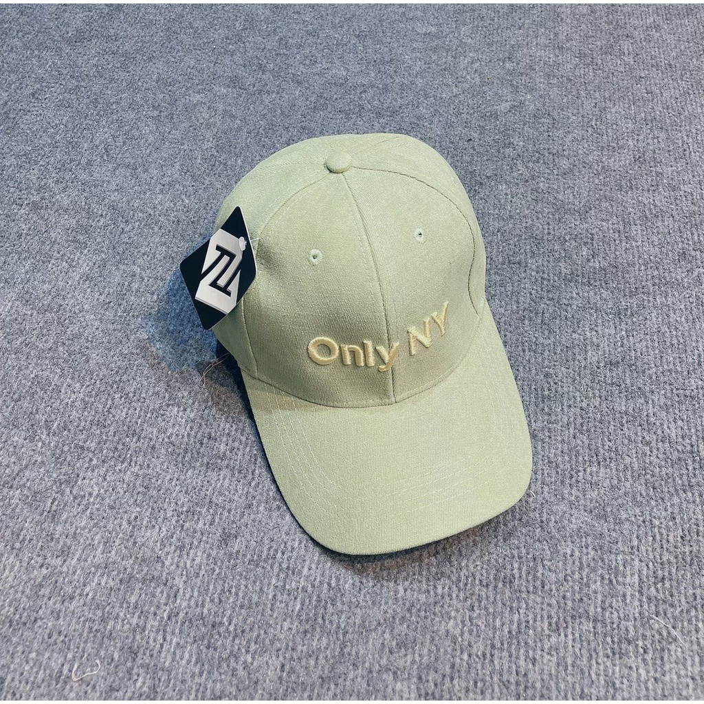Nón kết Nhung cao cấp thêu chữ OnlyNY 400 phong cách Ulzzang form unisex nam nữ