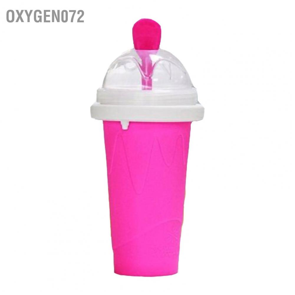 Oxygen072 Oxygen072 Quick Frozen Cup Portable Khát Quencher Silica Gel Ice Slushy Maker cho DIY Smoothie