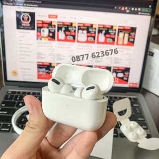 Tai Nghe Bluetooth Không Dây Nhét Tai Air Pro Iphone, Samsung Chống Ồn, Có Micro, Giá Rẻ