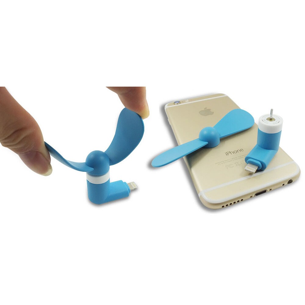 Quạt Mini Silicon gắn Iphone Ipad Ipod độc đáo (giao mãu ngẫu nhiên) | BigBuy360 - bigbuy360.vn