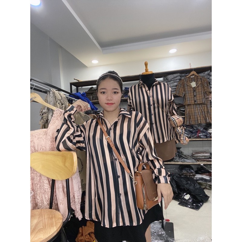 áo sơmi bigsize 60-100kg hàng sẵng hình thật
