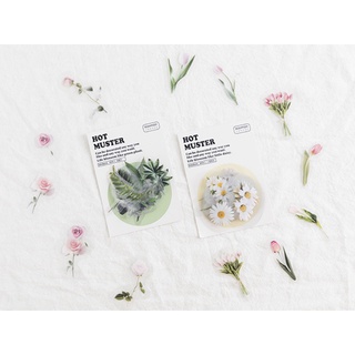 Set 40 Sticker Hoa Lá RosyPosy Bullet Journal Nhà Cam