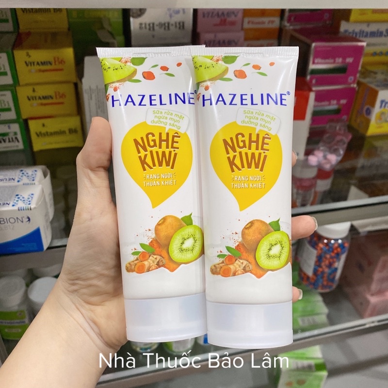 Sữa rửa mặt Hazeline Nghệ Kiwi
