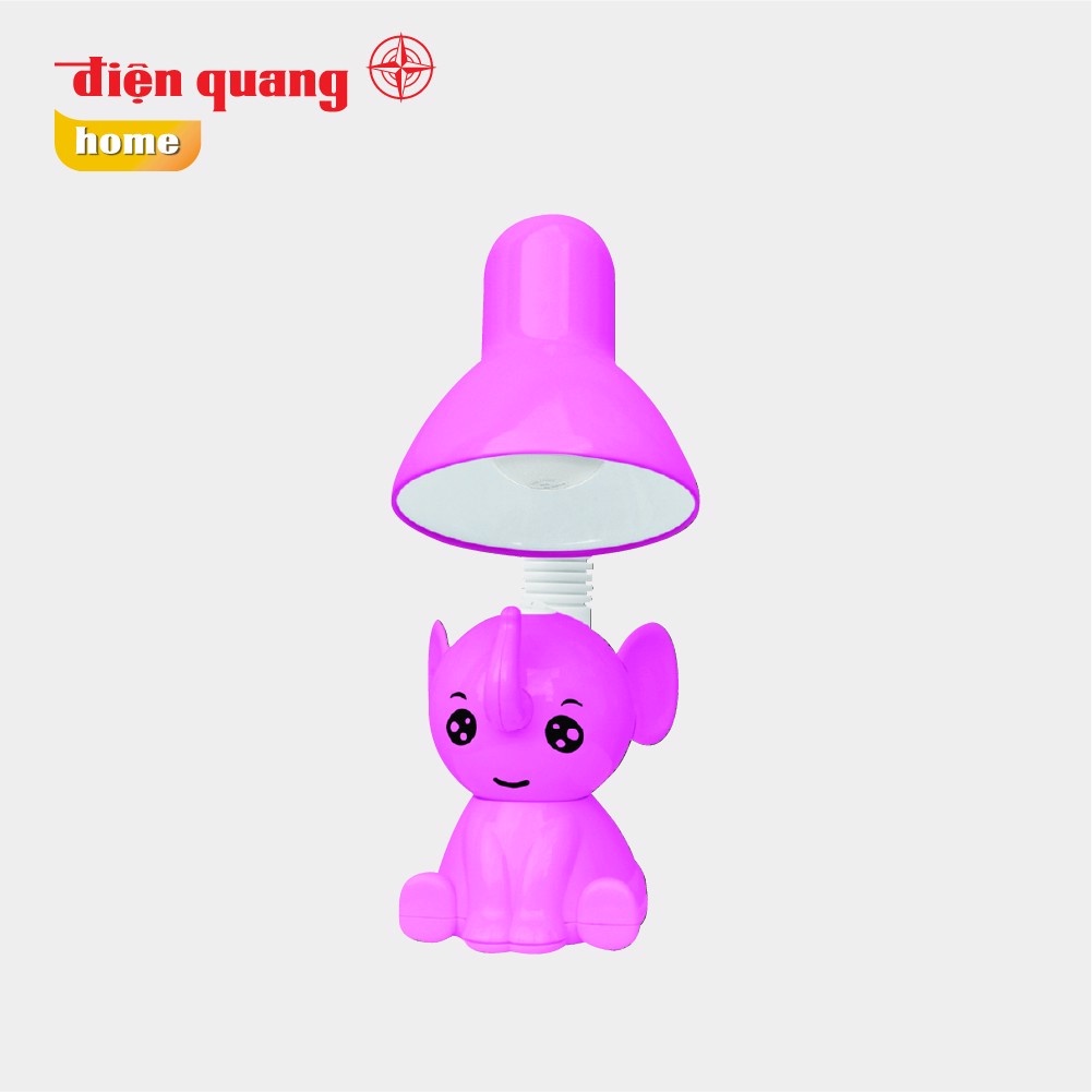 Đèn học bảo vệ thị lực Điện Quang ĐQ DKL18 ( Kiểu con voi, bóng led ) màu Xanh lá