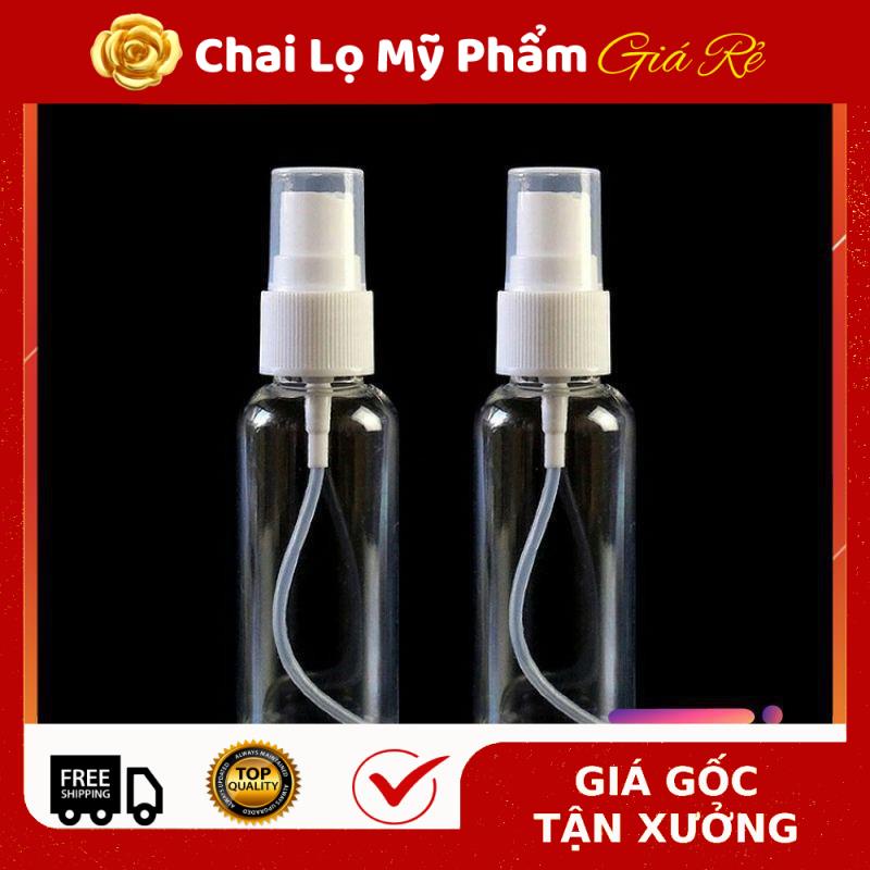 Chai Xịt Phun Sương ❤ RẺ VÔ ĐỊCH ❤ Chai nhựa pet xịt phun sương chiết nước hoa 10ml,20ml , phụ kiện du lịch