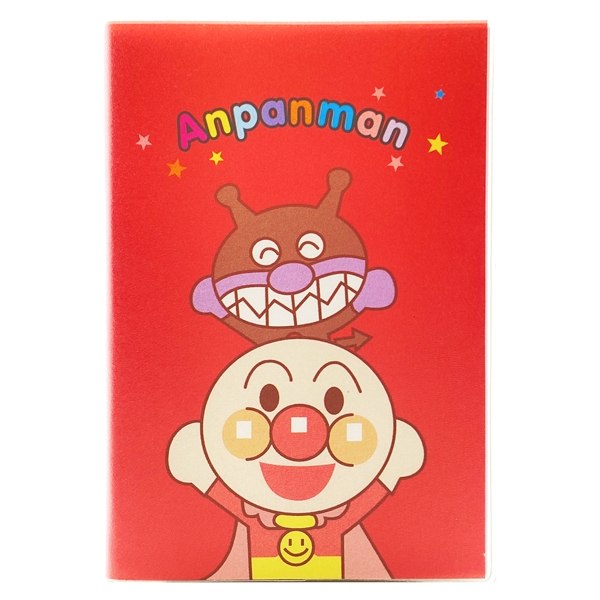 Sổ Trong Nhí 100512 Anpanman - Mẫu 2 - Màu Đỏ