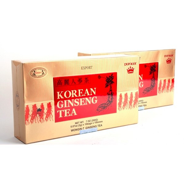 {XẢ KHO 3 NGÀY} COMBO 5 Hộp trà sâm cao cấp Korean Ginseng Wongin - T (tặng 1 lọ 18% vị ngẫu nhiên)