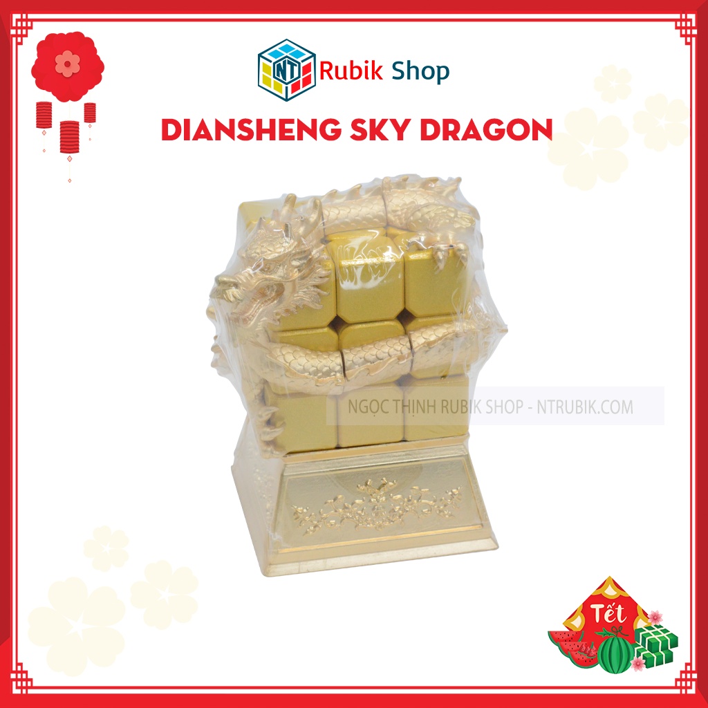 Rubik 3x3x3 Rồng Diandseng- Diangsheng Sky Dragon Phiên bản giới hạn Limited Editon 2022