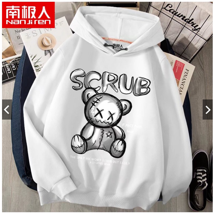 Áo hoodie nam,Áo sweater nam GẤU SCRUB FN01 Feeny Store