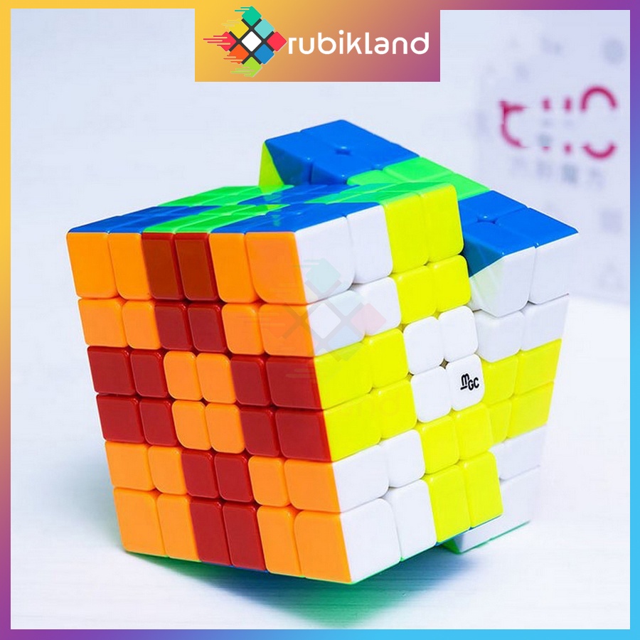 Rubik 6x6 YJ MGC 6x6 Có Nam Châm Stickerless Rubic Không Viền 6 Tầng Đồ Chơi Trí Tuệ Trẻ Em