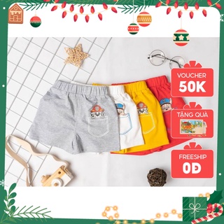 Quần đùi bé trai đội chó cứu hộ - 100% cotton chính hãng buukids