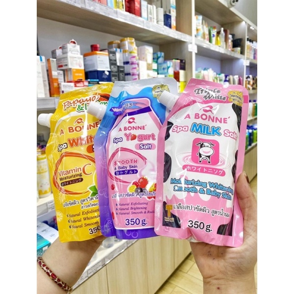 MUỐI TẮM A BONNE SPA ĐỦ 4 MÙI