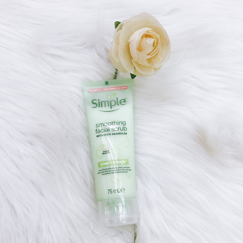 Tẩy Da Chết Simple Facial Scrub 75ml