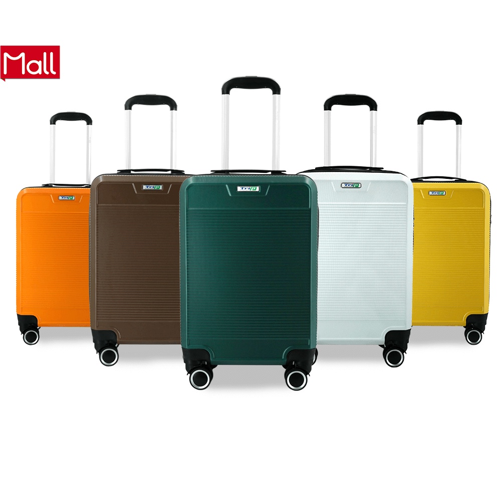 Vali nhựa dây kéo TRIP P808 size ký gửi hành lý 22inch, bảo hành 5 năm