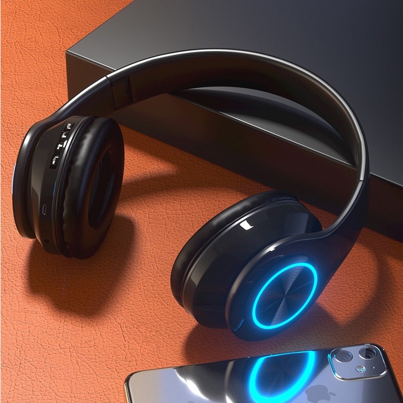 Tai Nghe Bluetooth Chụp Tai Không Dây Có Mic B39 Headphone Bluetooth Dễ Thương Âm Thanh Nổi Hifi Bass Mạnh Mẽ