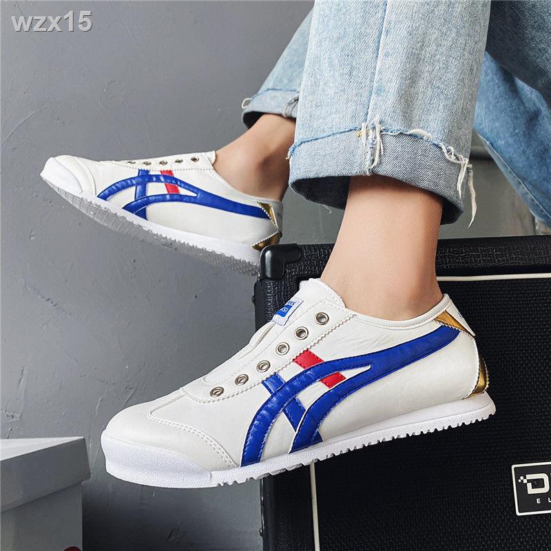 Shoes nam 2021 new summer lười một foot giày canvas thể thao trắng giản dị Forrest Gump