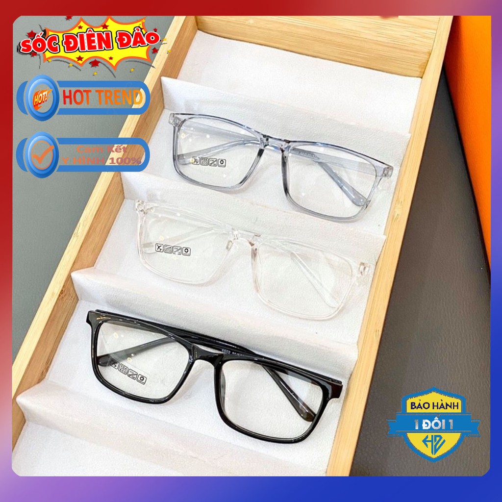 MẮT KÍNH GIẢ CẬN FORM VUÔNG CHUẨN 6602 M378 NEW NHIỀU MÀU SIÊU ĐẸP | BigBuy360 - bigbuy360.vn