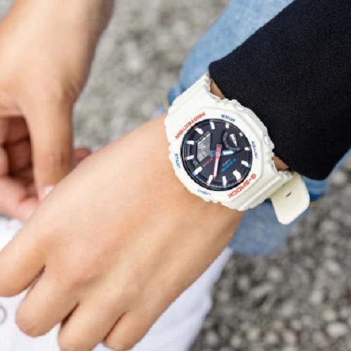 Đồng Hồ Casio Nữ Dây Nhựa GSHOCK GMA-S2100WT-7A1DR Chính Hãng