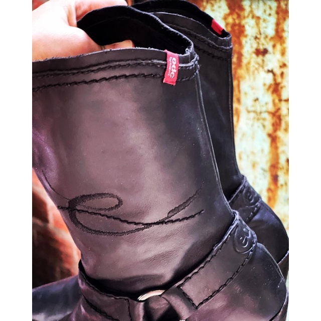 Bốt cao bồi da thật 100% made in Mexico size 39-40 | BigBuy360 - bigbuy360.vn