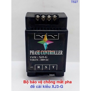 Bộ bảo vệ chống mất pha đế cài kiểu XJ3-G