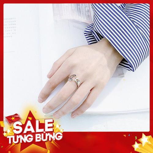 Nhẫn Cờ Lê Nam Nữ Thiết Kế Mới Lạ Sy4863 ( Free Size ) -Hàng nhập khẩu