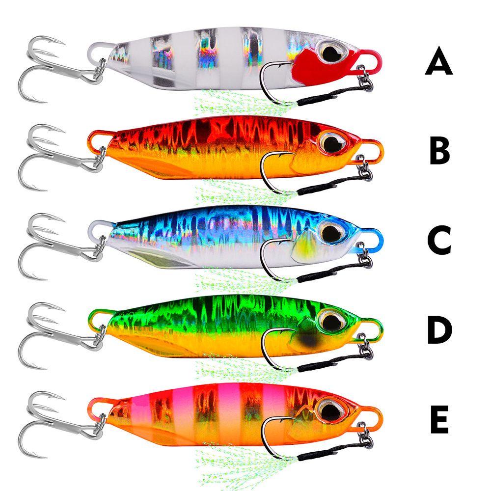 JONYE Mồi Giả Câu Cá Bằng Kim Loại Cứng 5-8cm 15-60g
