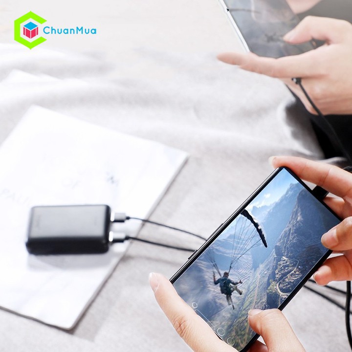 Sạc Dự Phòng TOPK 10.000mAh 2 Cổng USB Chính Hãng