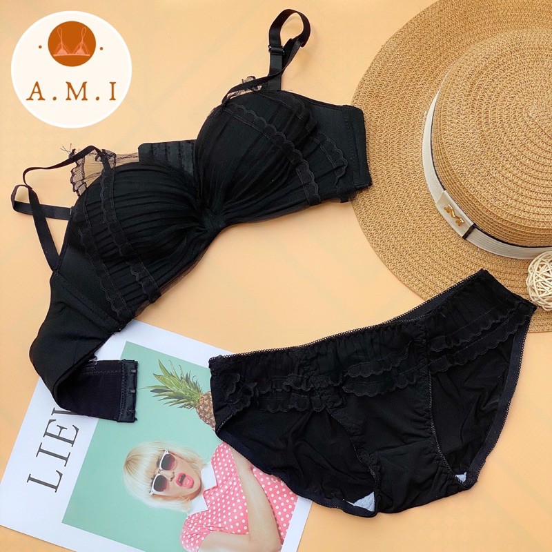 Bộ đồ lót có mút nâng ngực , set đồ lót - Ami chuyên sỉ | BigBuy360 - bigbuy360.vn