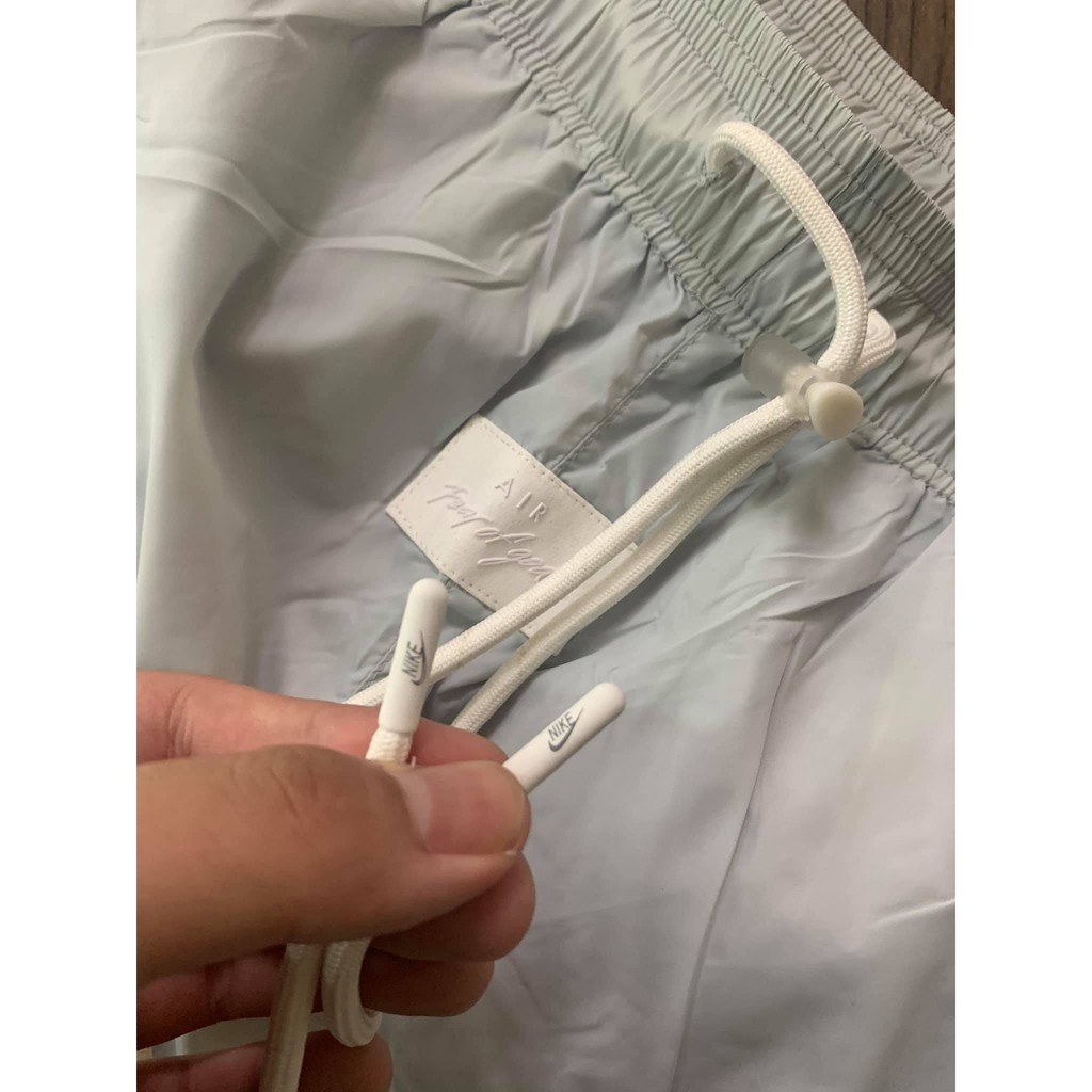 Quần dù dài logo njke x fog