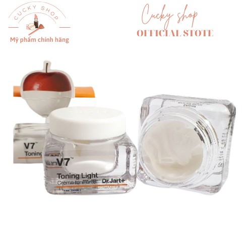 Kem dưỡng V7 Toning light Hàn Quốc size mini 15ml dưỡng trắng tái tạo da