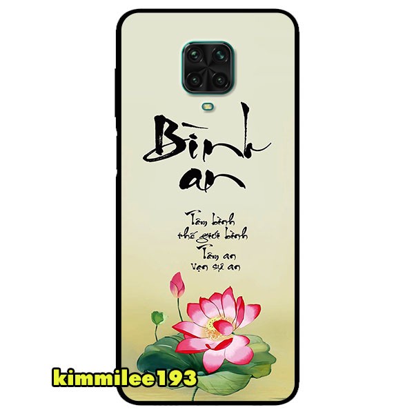 Ốp lưng dành cho Xiaomi Redmi Note 9s - Note 9 Pro - Note 9 Pro Max - Sen Bình An