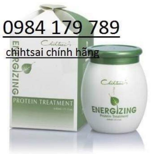 Kem hấp tóc chihtsai trà xanh _ Energizing treatment