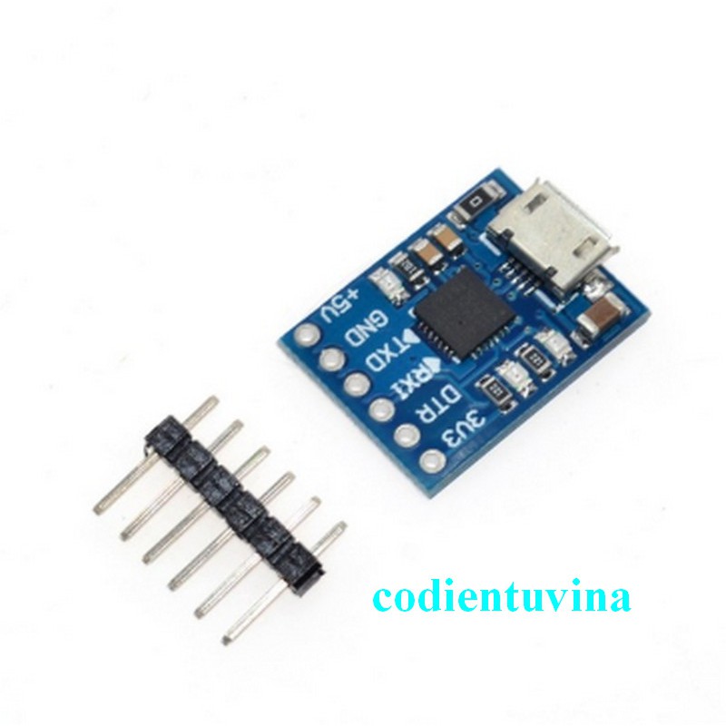 Mạch Module CP2102 Micro USB to UART TTL  (Module 6Pin Serial Converter STC Replace FT232)