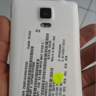 Điện thoại samsung galaxy  note 4  BH 1 năm