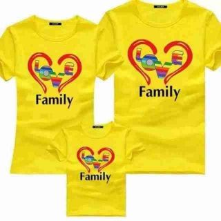 áo gia đình coton 4 chiều đẹp