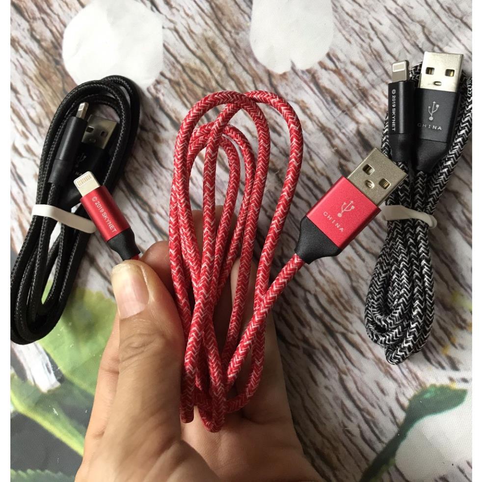 CAP21 - Cáp dù sạc nhanh 2.5A dài 1m hỗ trợ sạc nhanh