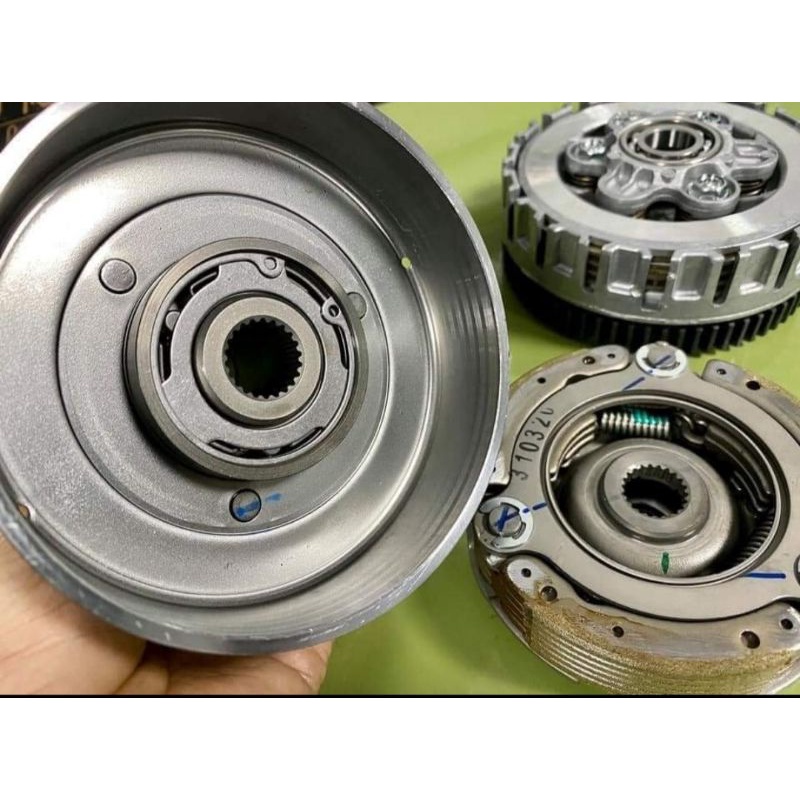 Bộ nhông nồi côn, ly hợp xe FUTURE NEO, X, Mập 125 zin honda