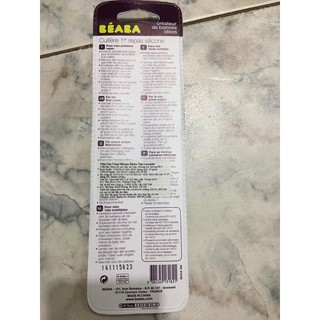 Thìa cầu vồng silicone Béaba
