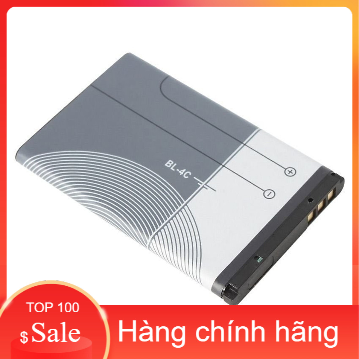 Mua Ngay Pin điện thoại BL 4C , Tương Thích với Nokia:6131;6101;6100;6066;7270;6301;1202;X2;2690;6300;6102...vv