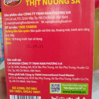 XỐT GIA VỊ CHO MÓN NƯỚNG