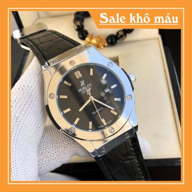 (Bảo hành 12 tháng) Đồng hồ nam Hublot - máy pin - Hàng có bảo hành 12 tháng DH201 fullbox - Hulo | BigBuy360 - bigbuy360.vn