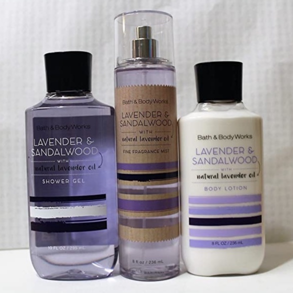 Xịt Thơm Toàn Thân LAVENDER & SANDALWOOD Của Bath and Body Works ____bath.bodyworks
