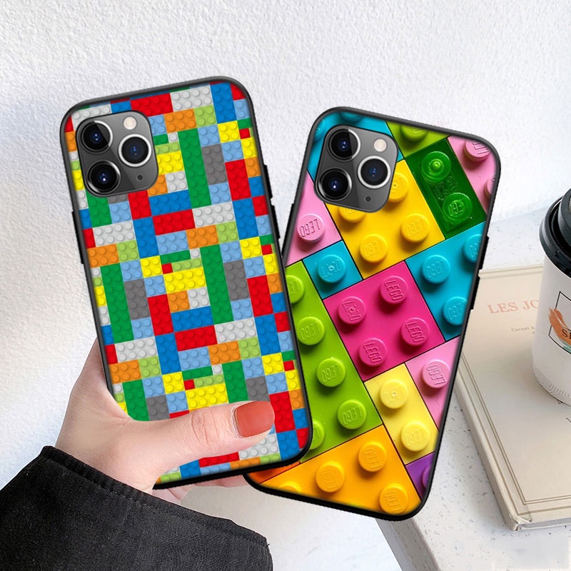 Ốp Điện Thoại In Hình Lego AI60 Cho iPhone 13 12 Pro Max Mini XS Max X