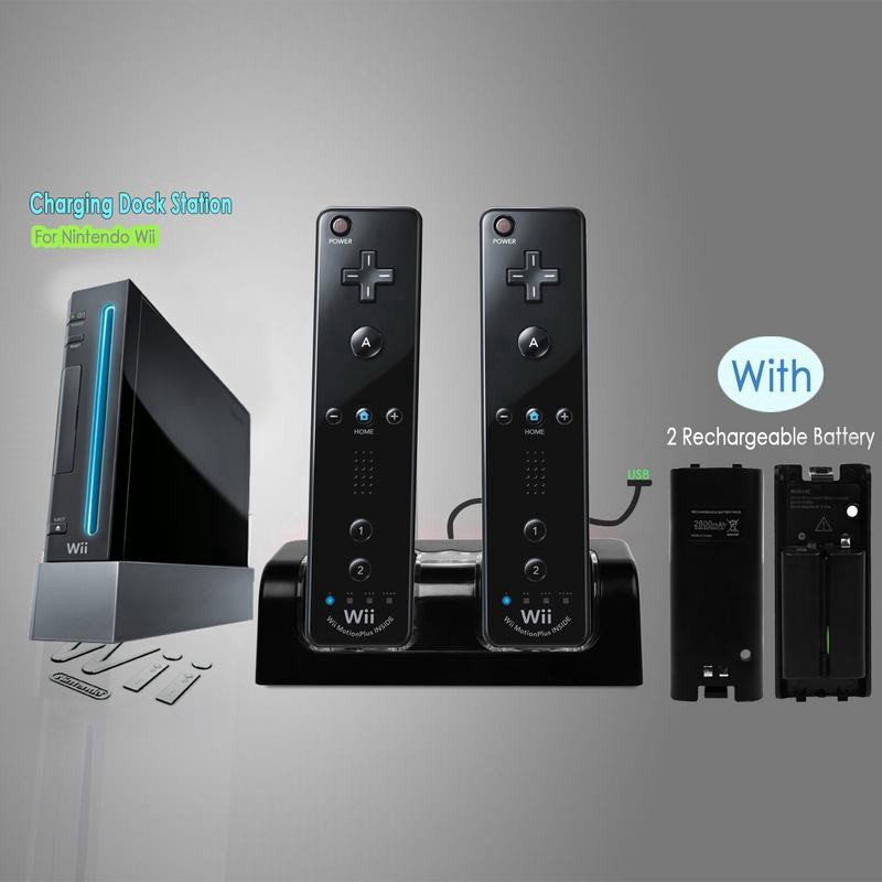 Đầu Sạc 4 Pin Cho Tay Cầm Chơi Game Wii /Wii U