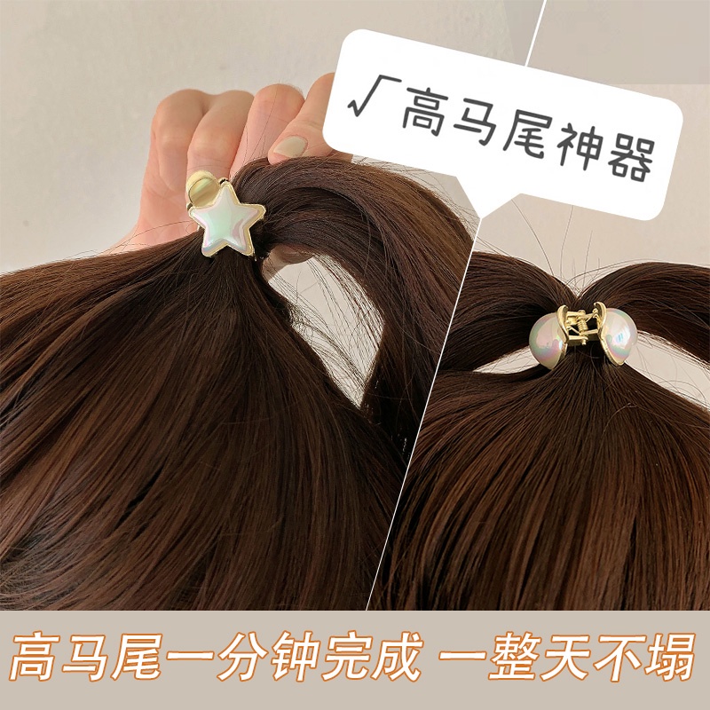 Kẹp Càng Cua Cỡ Nhỏ Tạo Kiểu Tóc Đuôi Ngựa Cho Nữ