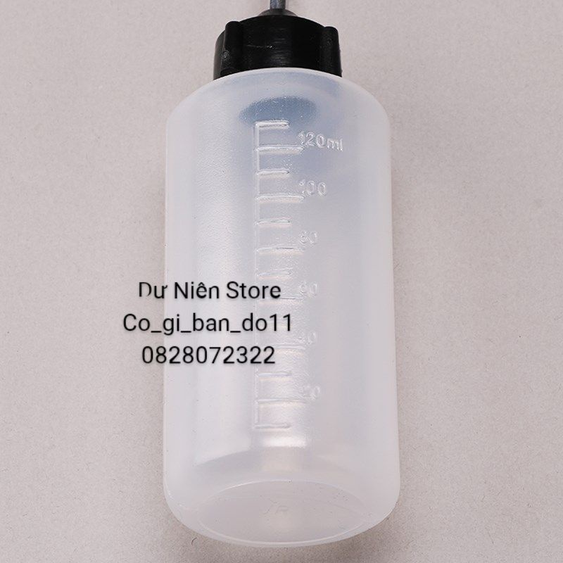Bình Đựng Dầu Máy, Dầu Chỉ Có Vòi Sắt Kèm Nắp Vặn.
